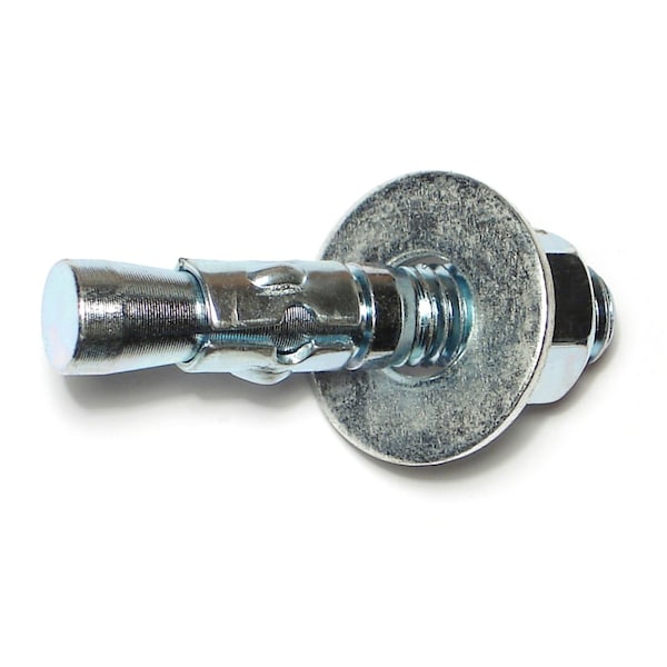 Midwest Fastener Wedge Anchor, 1/2" Dia., 2-3/4" L, Steel Zinc Plated, 15 PK 06737 - main